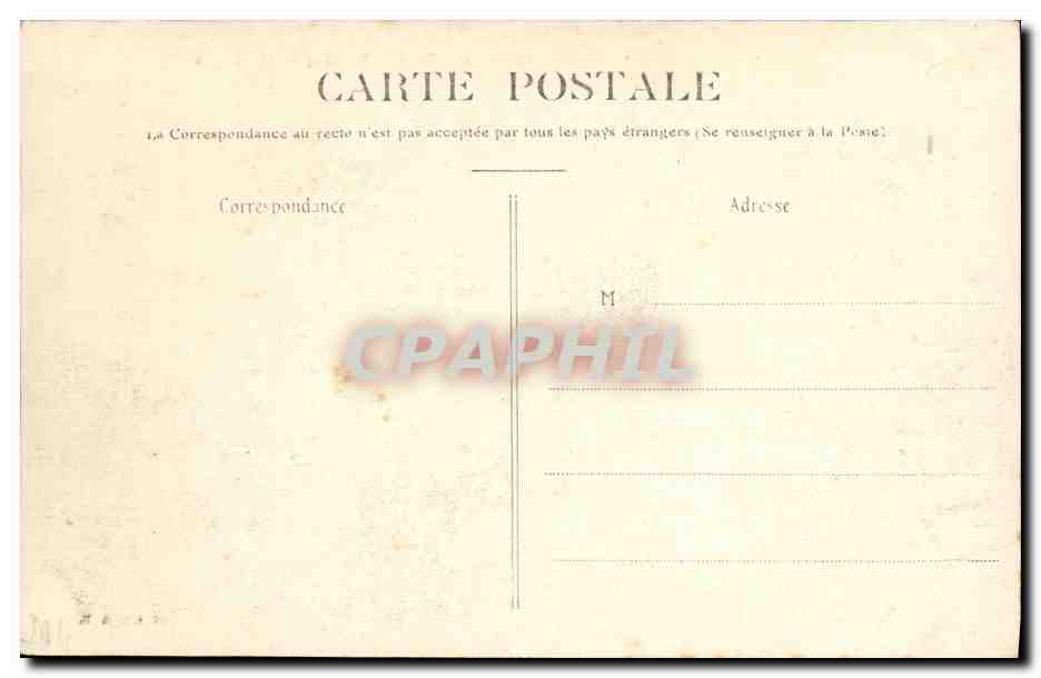 Creully — Façade du Château — Éditeur non identifié, n° 73 — Verso