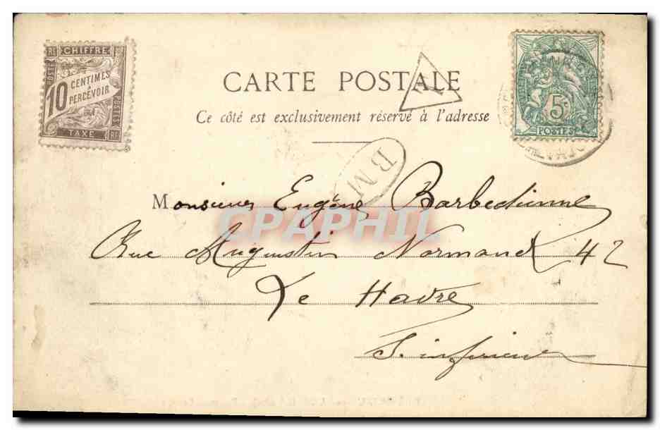 Crèveceœur-en-Auge (Calvados) — Route de Lisieux — J. Fillion, phot. édit. Lisieux — Reverso