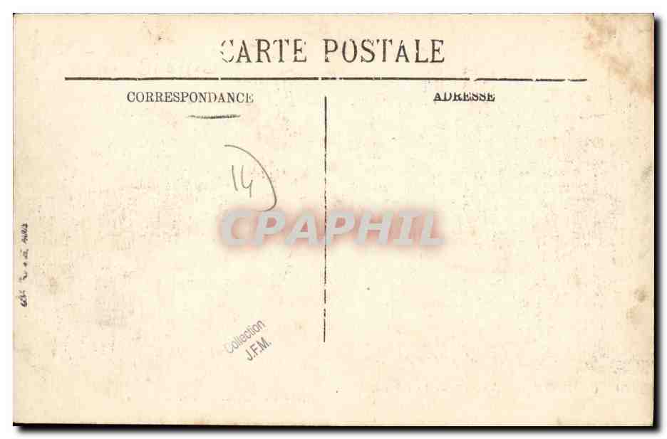 Crèveceœur-en-Auge — Das Alte Schloss — Edition Heudier, Crèveceœur — Rückseite