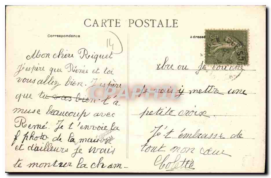 Crèveceœur-en-Auge — Le Château — Éditeur : CPAPHIL, n°1 — Achterkant