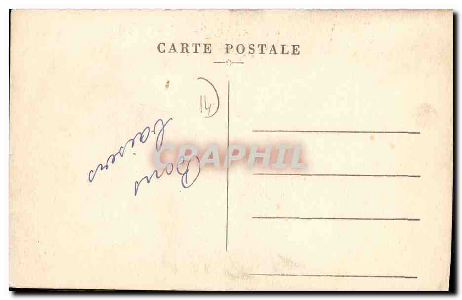 Crève-Cœur-en-Auge (Calvados) — Hôtel du Cheval Blanc — Édit. Fillion — Verso