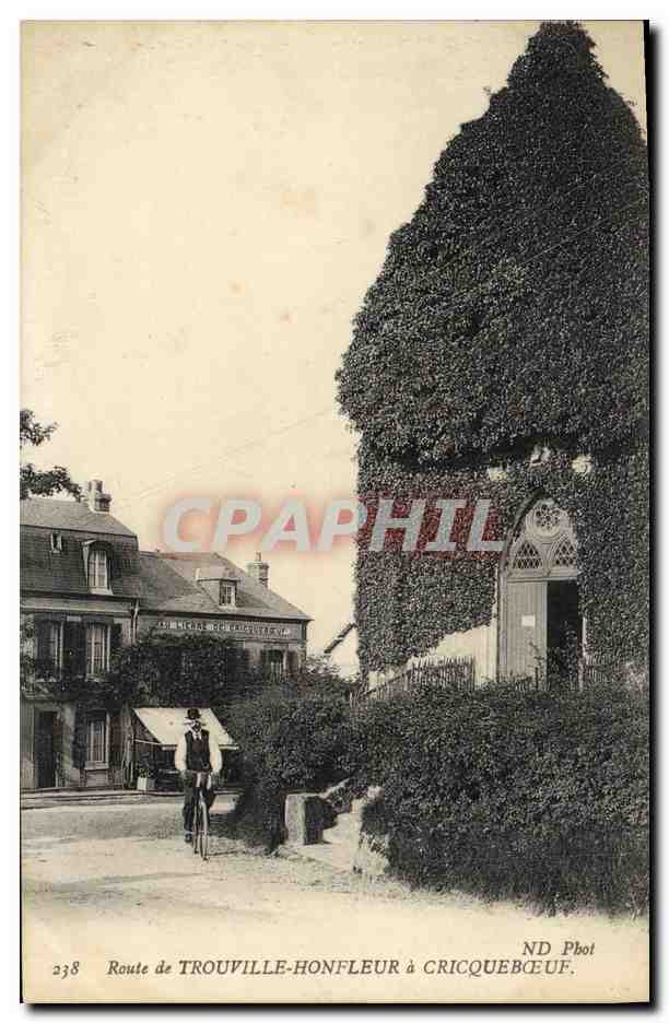 Route de Trouville-Honfleur à Cricquebœuf — ND Phot, n°238