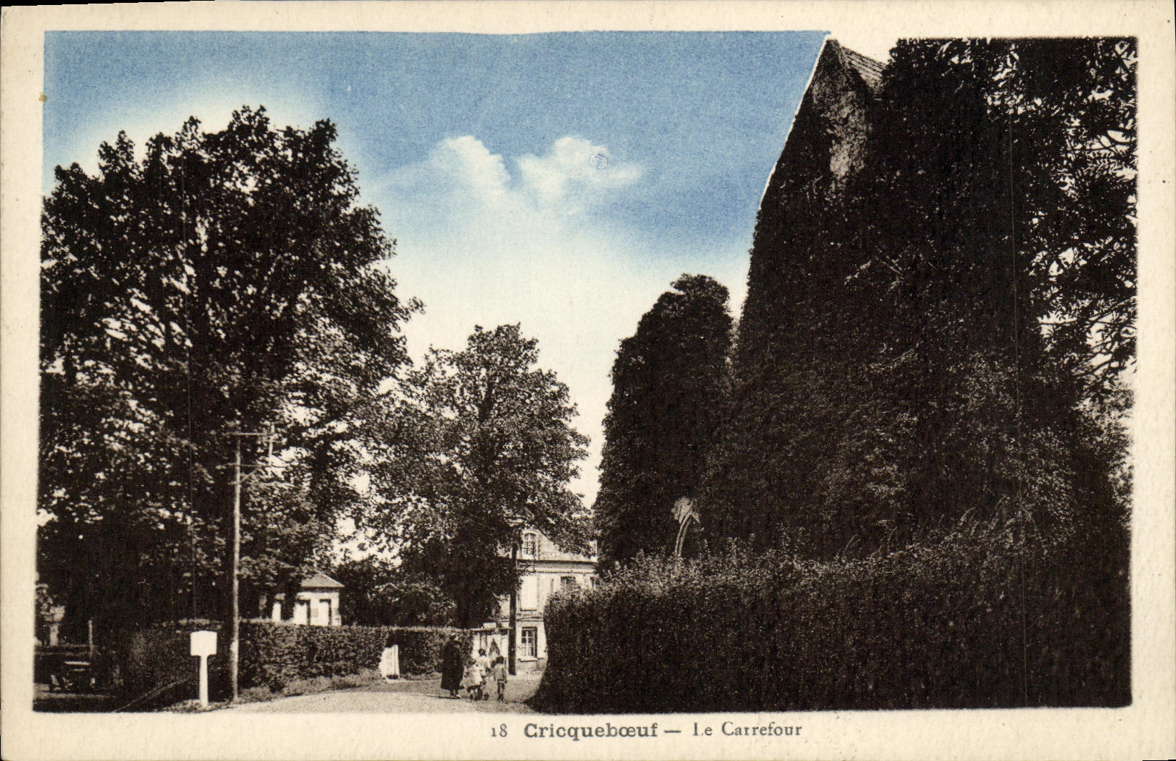 Cricquebœuf — Le Carrefour — Éditeur A. Béra, n°18