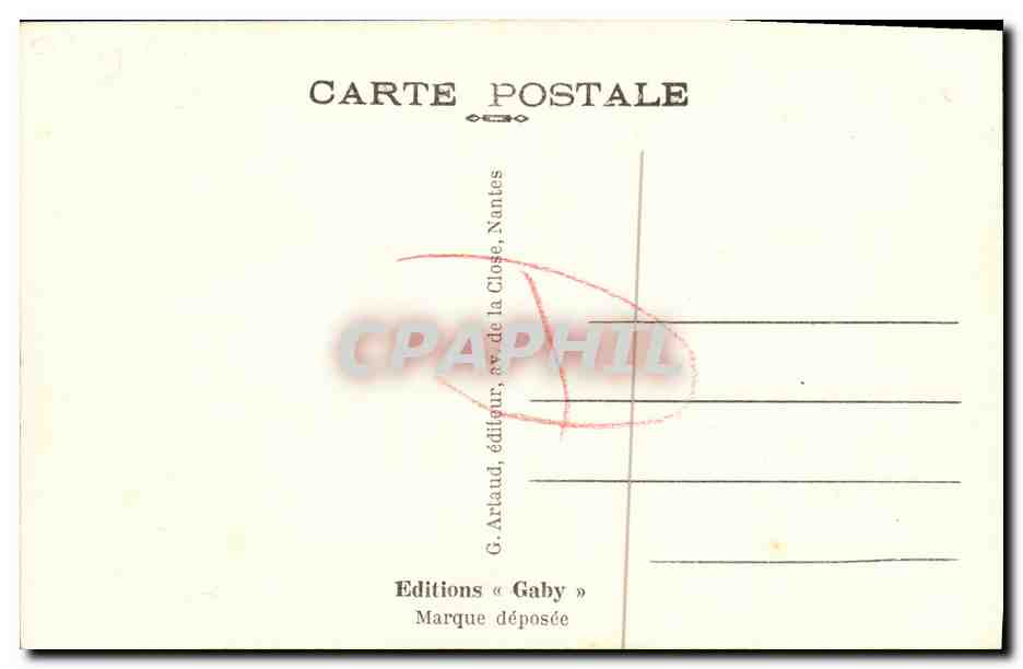 CPA La Mare de Cricqueboeuf pres de Villerville sur Mer — Verso