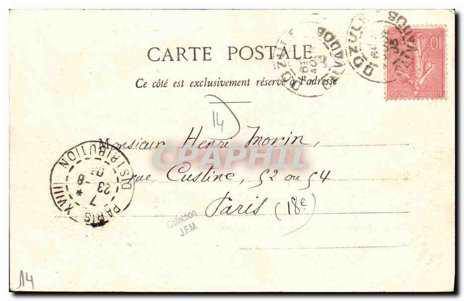 Cricqueville-en-Auge — Ancien Abbaye de Royal-Pré — Lepley, imprimeur à Dozulé — Reverso