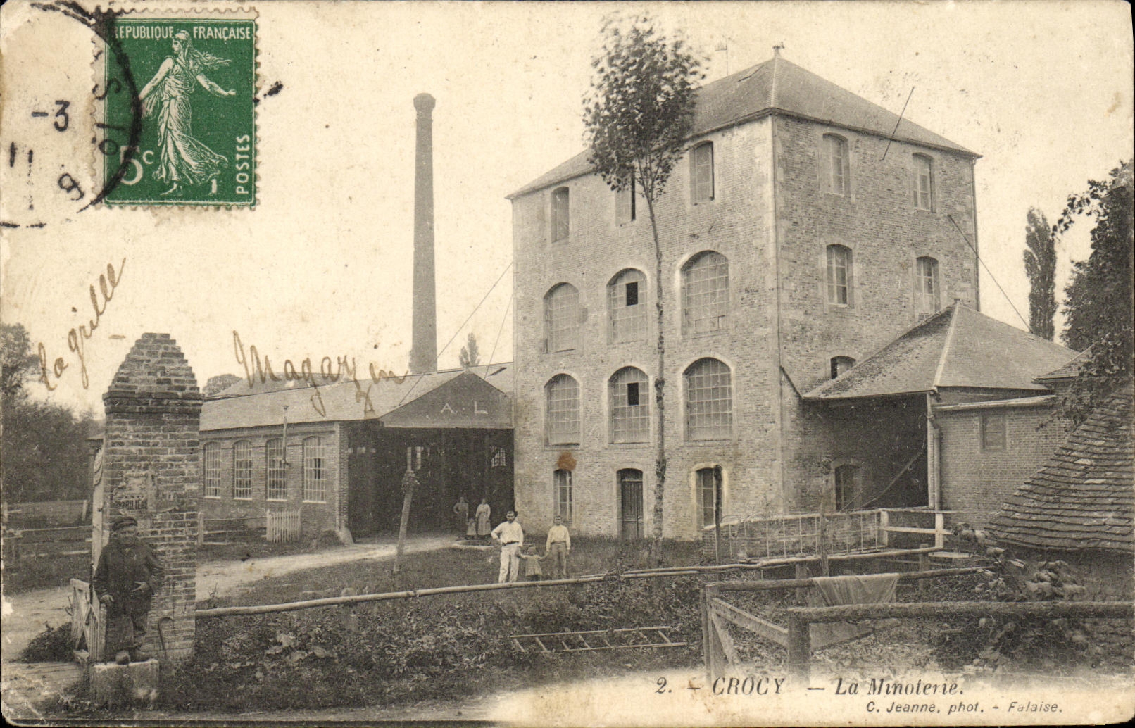 CPA Crocy La Minoterie