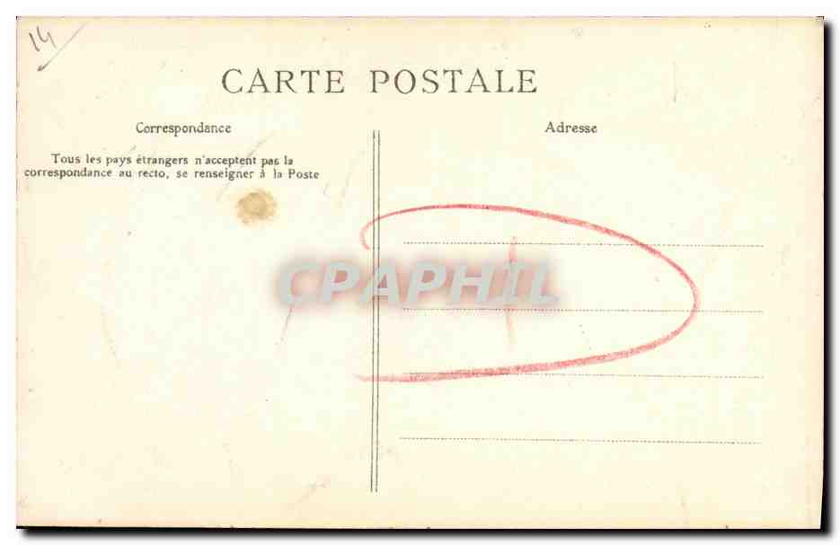 Environ de Caen — Chapelle Notre-Dame de la Délivrande — La C.P.A. n°2755 — Verso