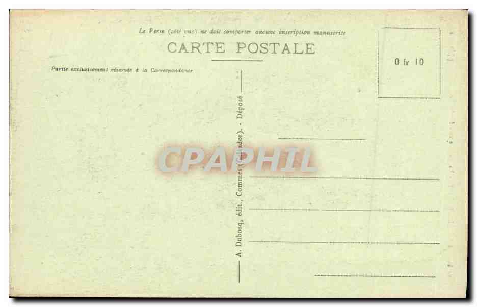 La Délivrande - La Basilique - L'Abside — A+D 262 — Verso
