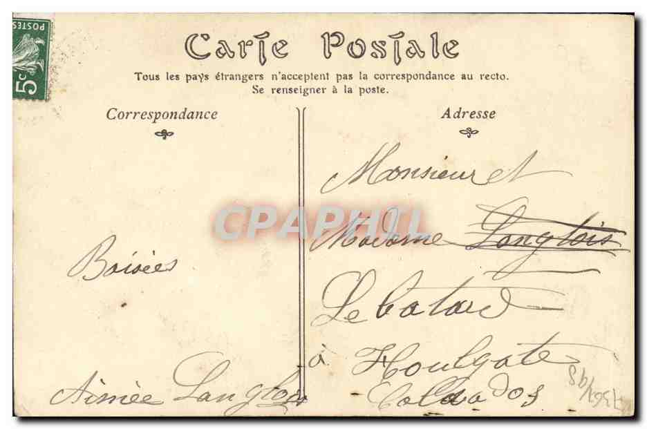 La Délivrande (Calvados) — Sainte Anne — République Française — Reverso