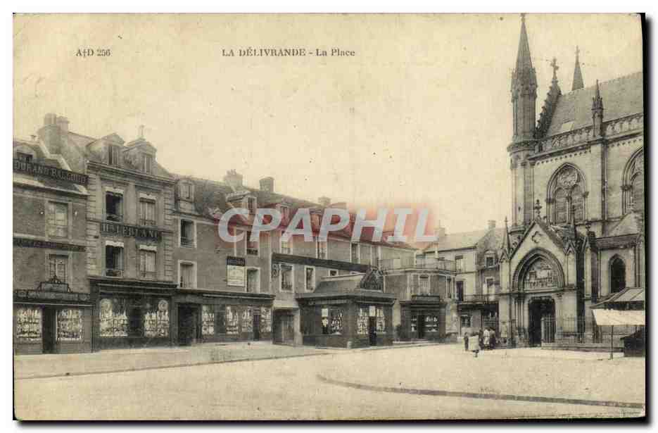 CPA La Delivrande La Place