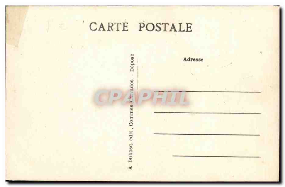CPA La Delivrande Communaute de la Sainte Famille — Rückseite