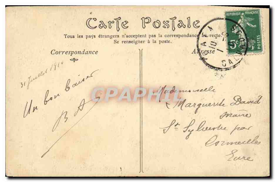 La Délivrande — Notre-Dame de la Délivrande — ND Phot — Verso