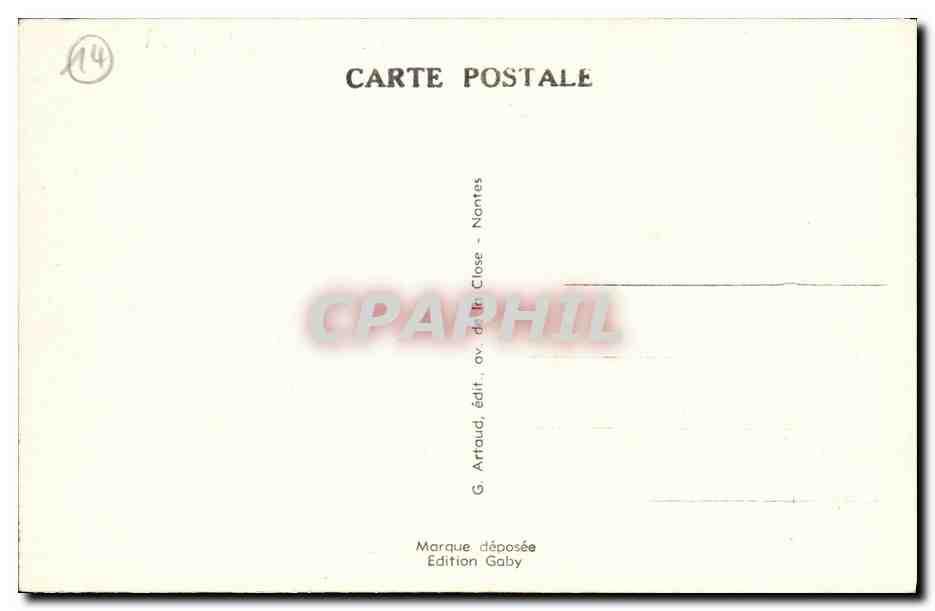 La Delivrande (Calvados) — Le Chevet de la Basilique — Saby — Reverso