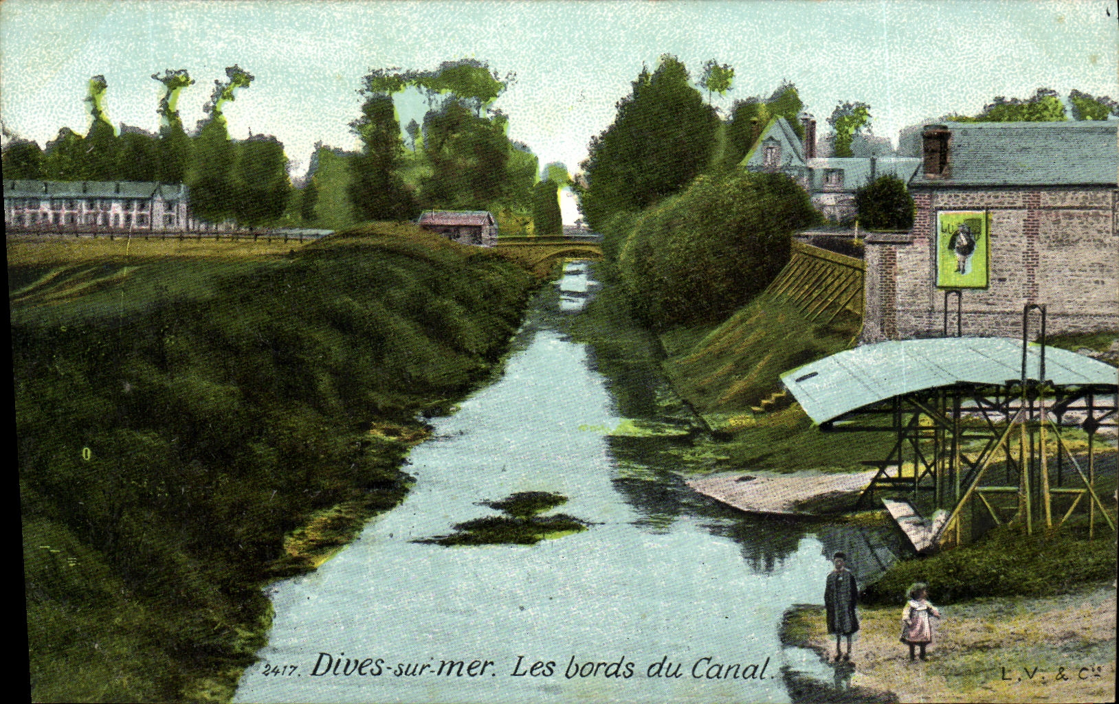 CPA Dives sur Mer Les bords du Canal