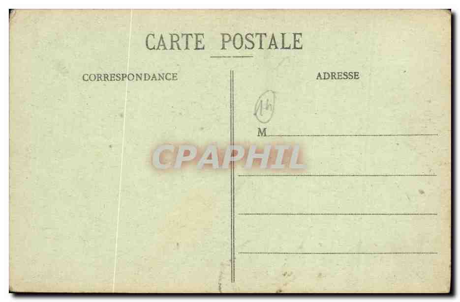 CPA Dives sur Mer En detresse Femme Enfant Bateau — Rückseite