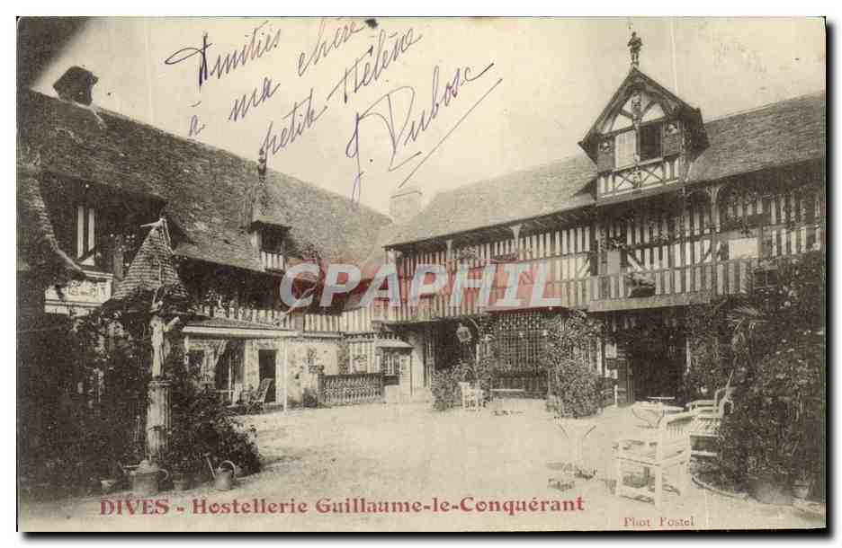 CPA Dives Hostellerie Guillaume le Conquerant 