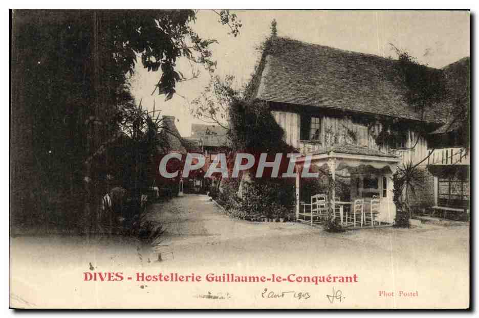 CPA Dives Hostellerie Guillaume le Conquerant 