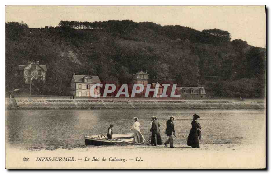 CPA Dives sur Mer Le Bac de Cabourg