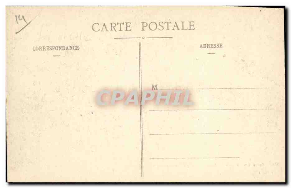 CPA Hostellerie Guillaume le Conquerant Dives sur Mer — Rückseite