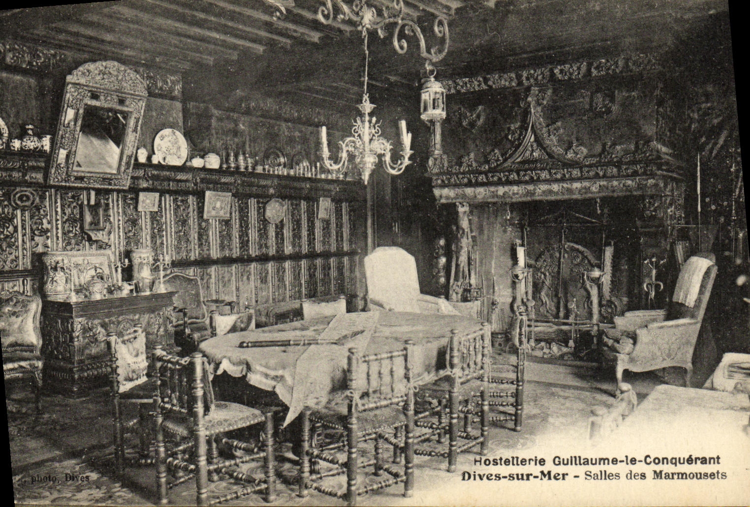 Salle des Marmousets — Hostellerie Guillaume-le-Conquérant — Dives-sur-Mer