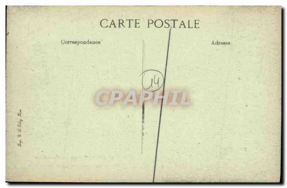 CPA Hostellerie Guillaume le Conquerant Dives sur Mer Cour Louis XIV — Rückseite