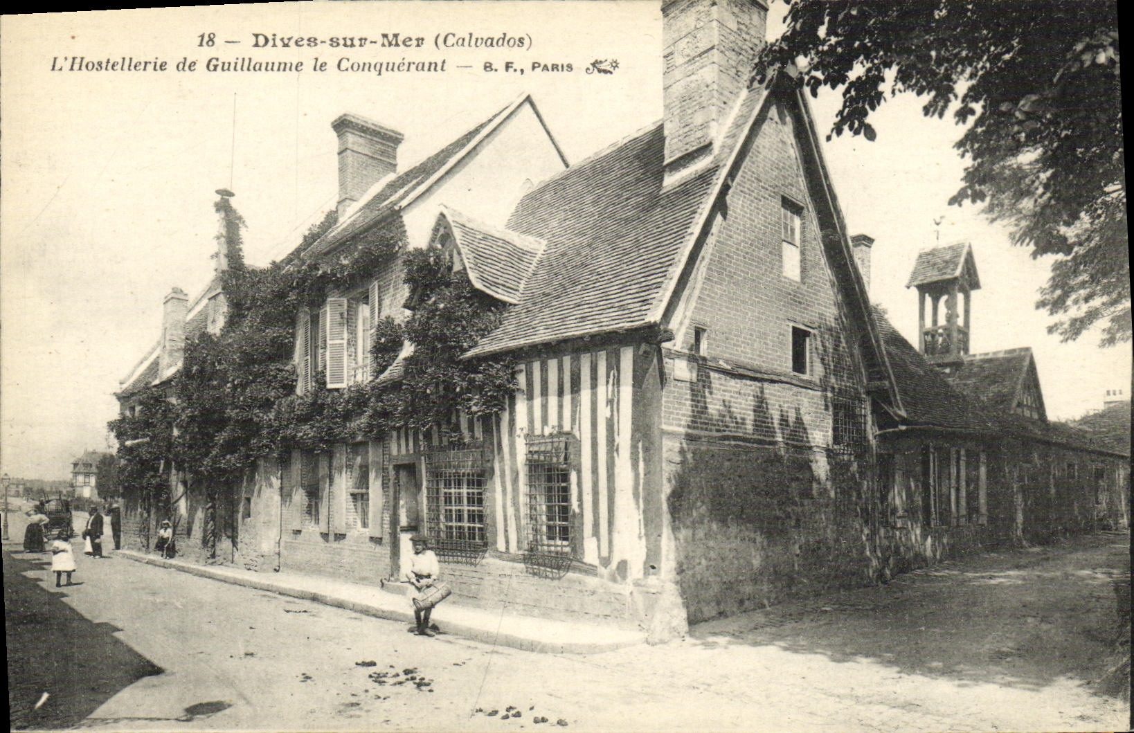 Dives-sur-Mer (Calvados) — L'Hostellerie de Guillaume le Conquérant — B.F., Paris