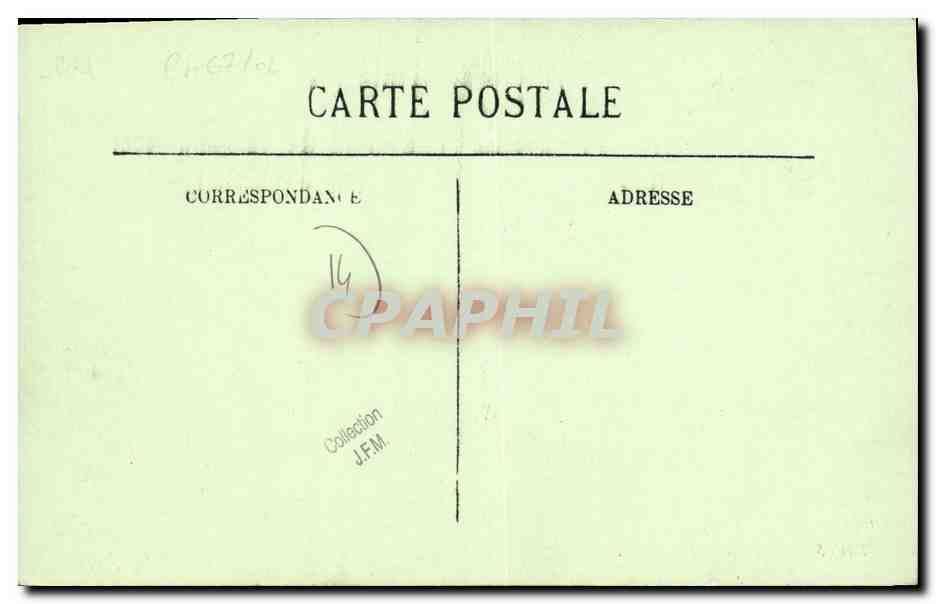 CPA Dives Sur Mer Les Halles animee  — Rückseite