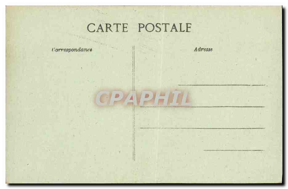 CPA Dives Sur Mer la Halle Enfants — Rückseite