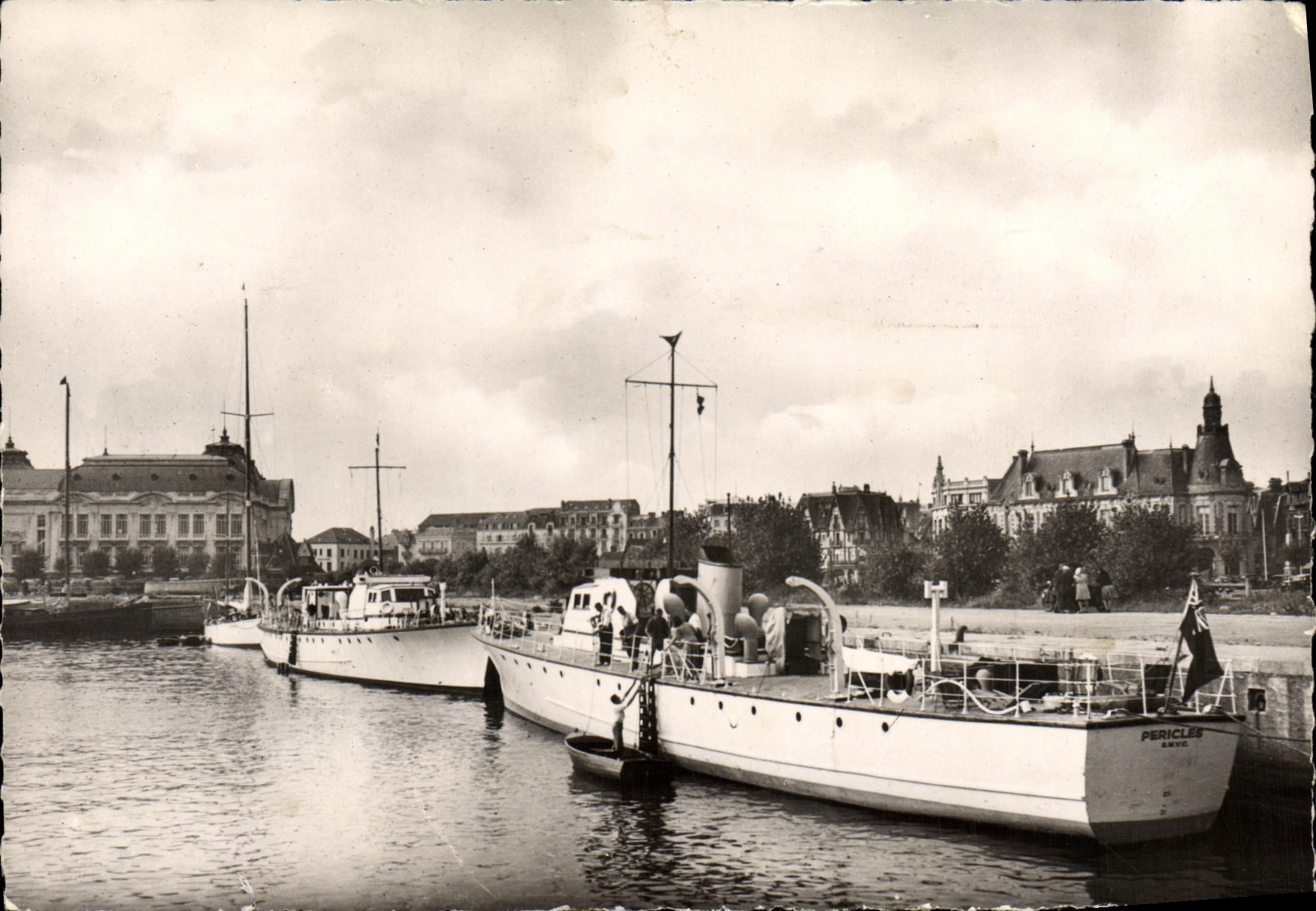 Deauville - View of the Yacht Basin — Photo Véritable JEM
