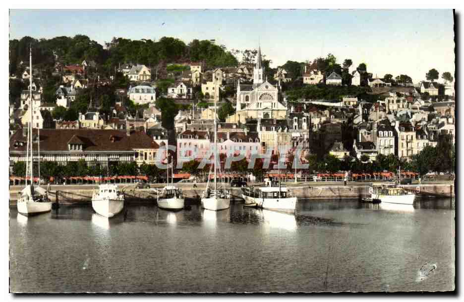 Deauville — Le Bassin des Yachts — Éditeur CPAPHIL, n° 4450