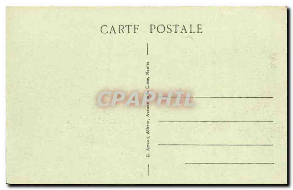 Deauville, "La Plage Fleurie" - Le Bassin — G. Arnaud, Nantes, n° 120 — Verso