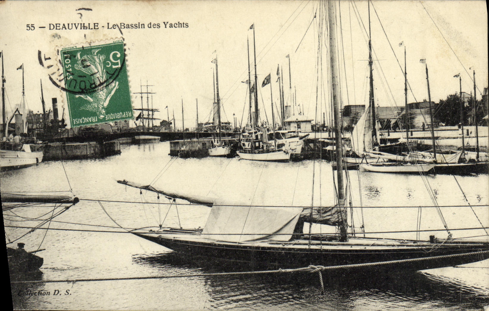 Deauville — The Yacht Basin — Collection D. S.