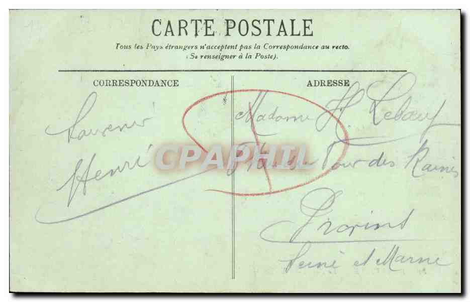Deauville — Der Yacht-Hafen — LL — Rückseite
