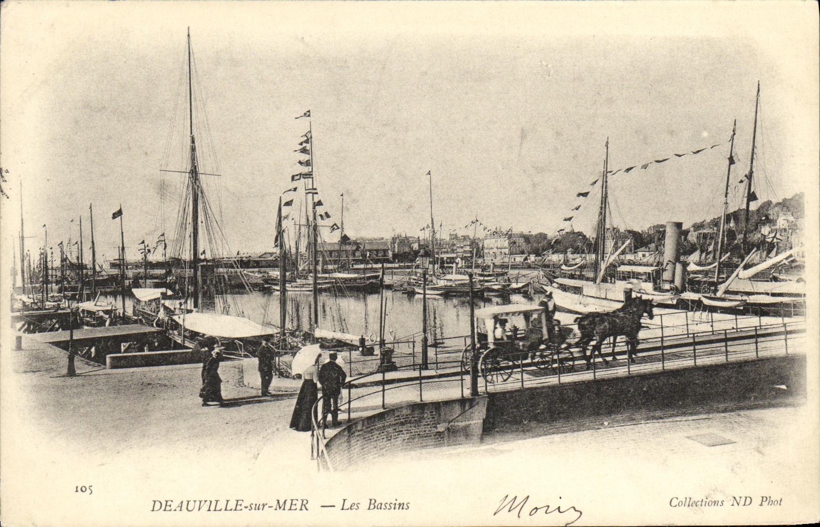 Deauville-sur-Mer — Les Bassins — Moiry