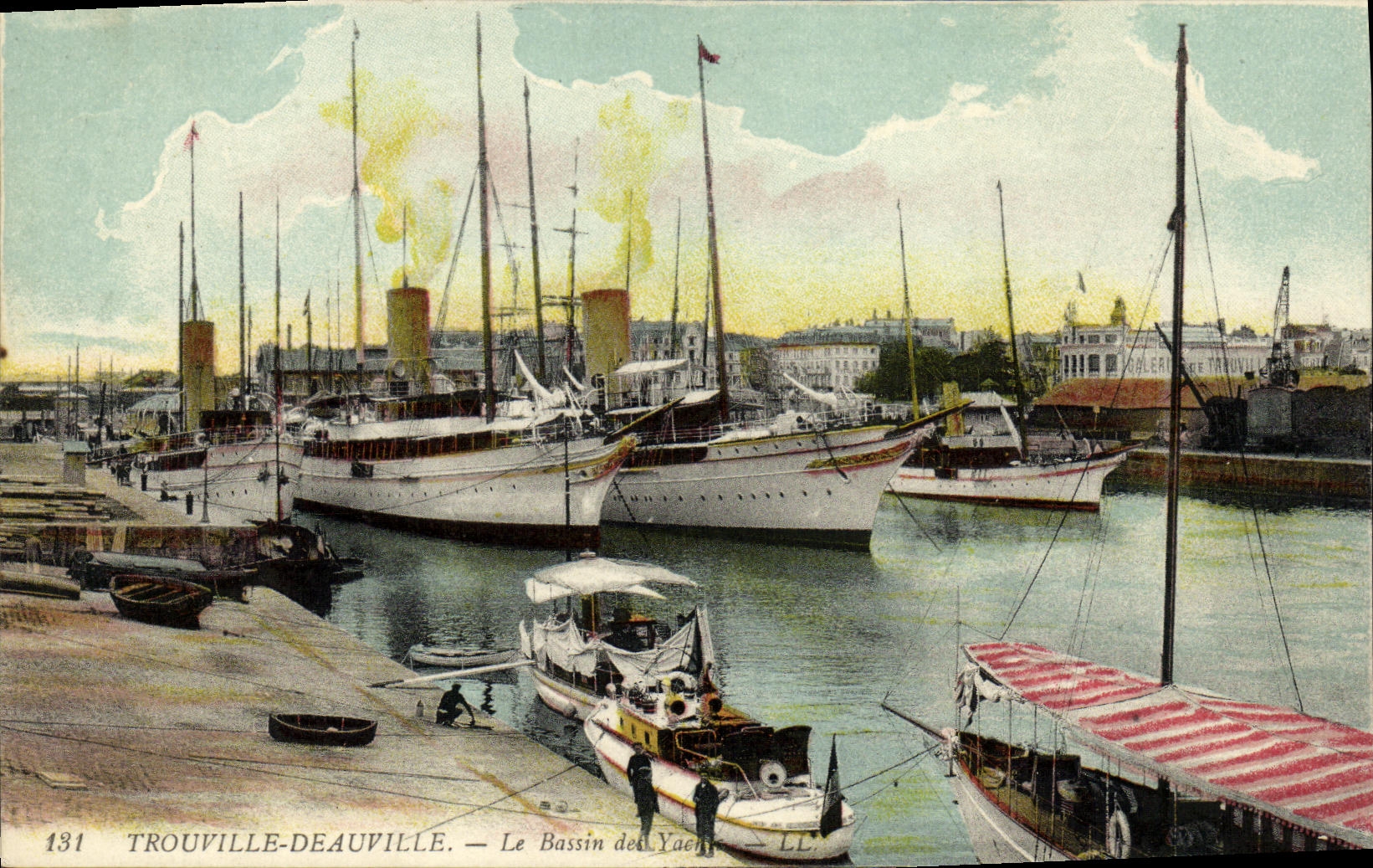 Trouville-Deauville — Le Bassin des Yachts — LL
