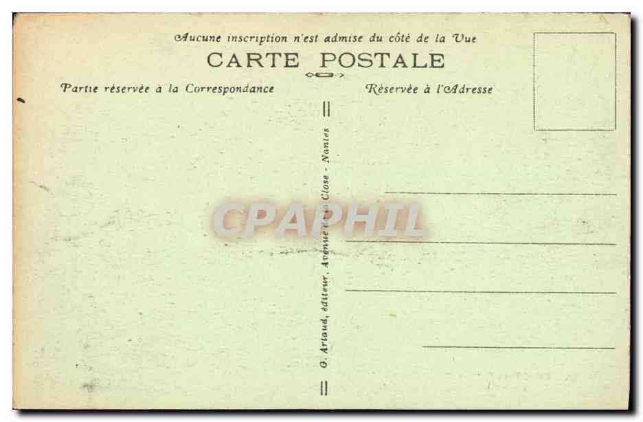 Deauville - Yachts au Bassin — 'La Plage Fleurie' — G. Arland, Nantes — Verso