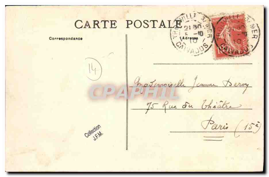 Deauville - Torpedo Boats at the Port — Collection D.S. — n°63 — Back