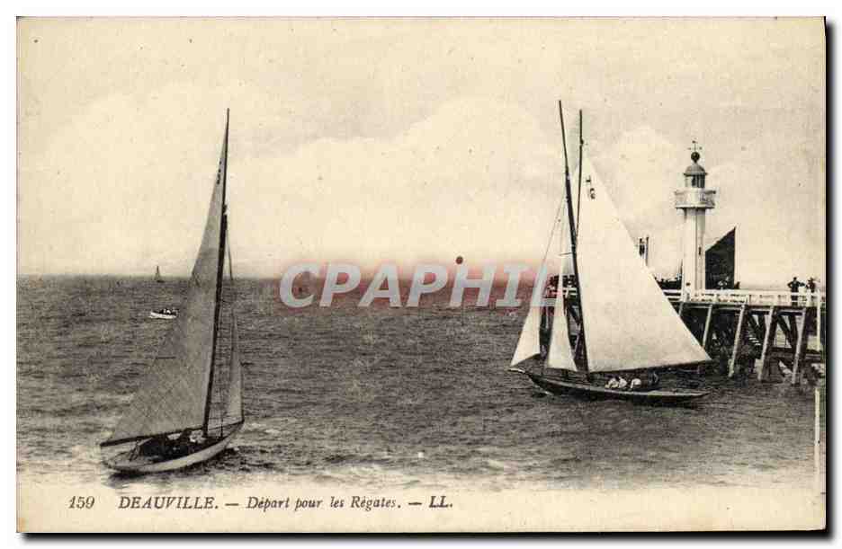 Deauville — Departure for the Regattas — LL. n°159