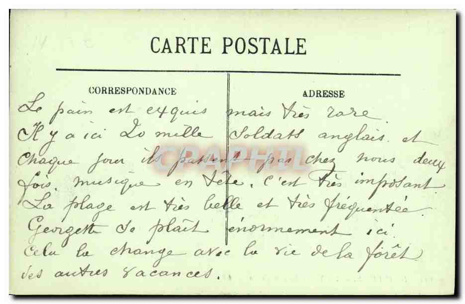 CPA Deauville Les Yachts dans le Bassin Bateau — Verso