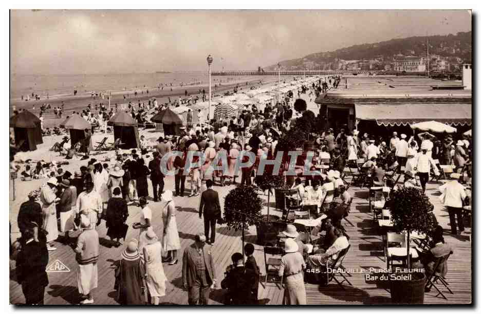 Deauville - Place Fleurie - Bar du Soleil — A.P. Strasbourg, n° 945