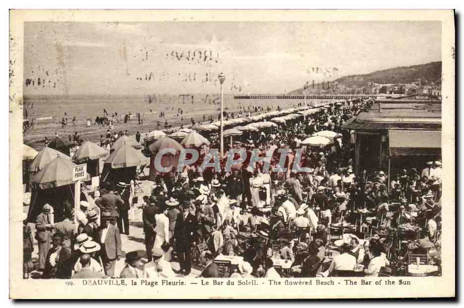 Deauville, la Plage Fleurie — Le Bar du Soleil