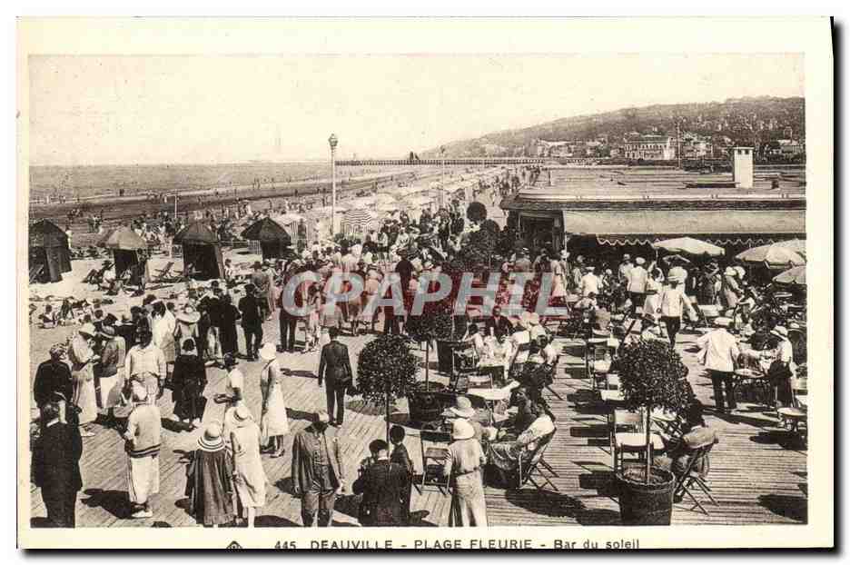 Deauville - Plage Fleurie - Bar du Soleil