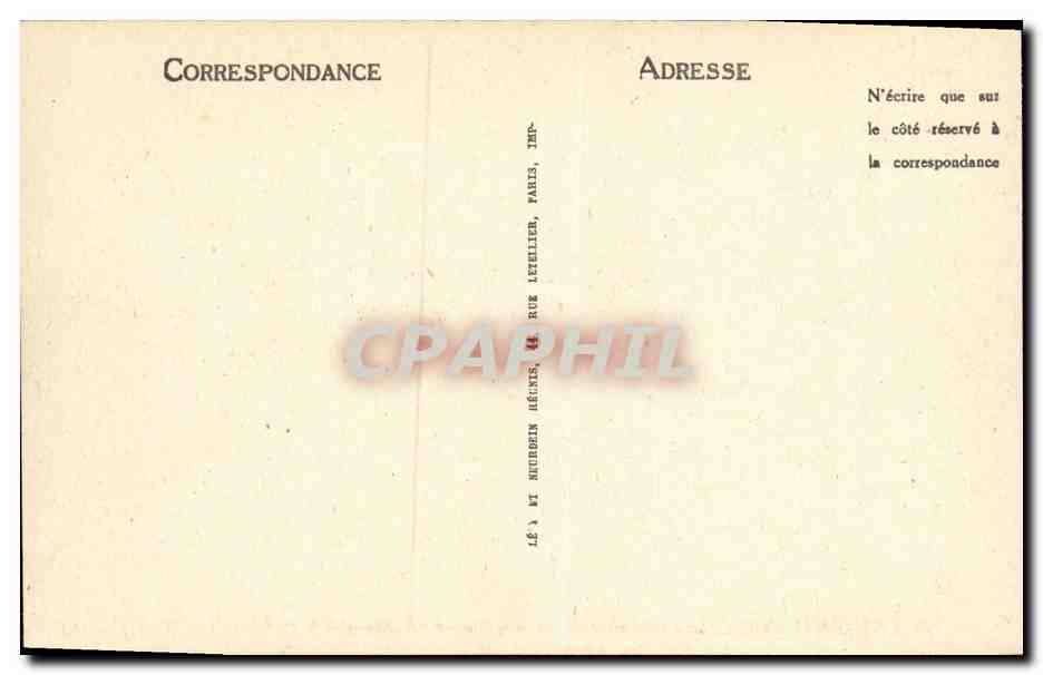 Deauville, la Plage Fleurie — Avenue de l'Hippodrome — LL — Verso