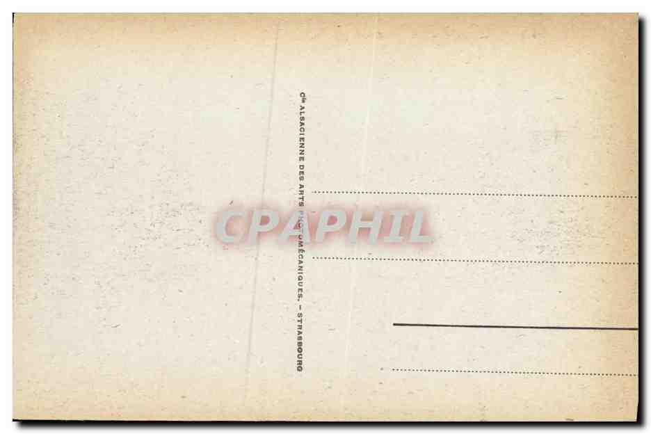 Deauville - Avenue de l'Hippodrome — Verlag Cie Alsacienne des Arts Pneumatiques, Straßburg, Nr. 234 — Rückseite