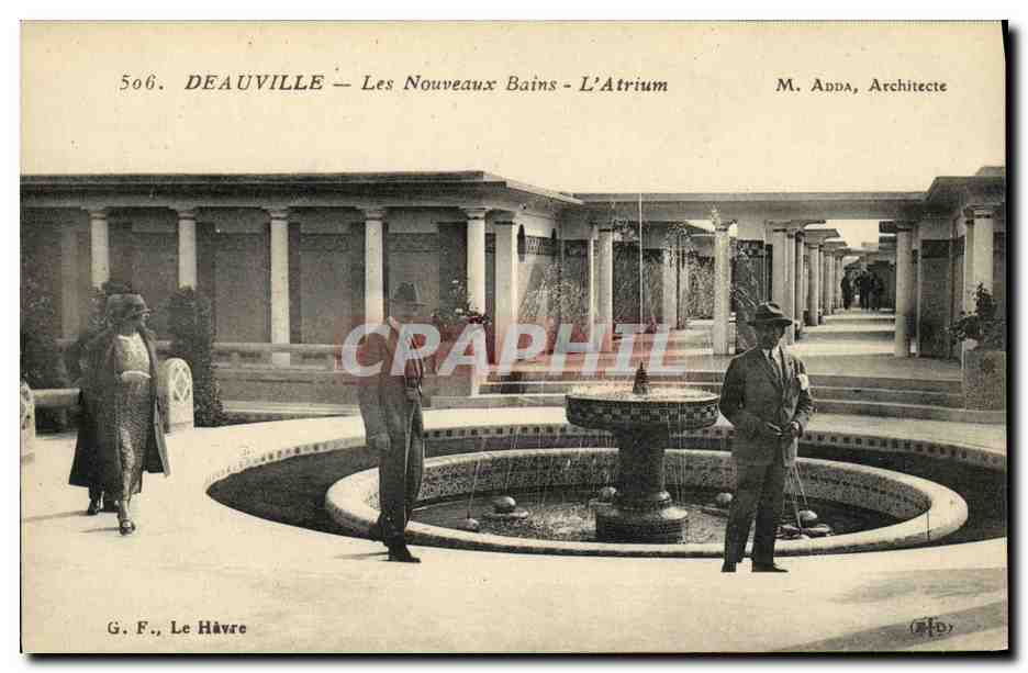 Deauville — Les Nouveaux Bains — L'Atrium — M. Adda, Architecte
