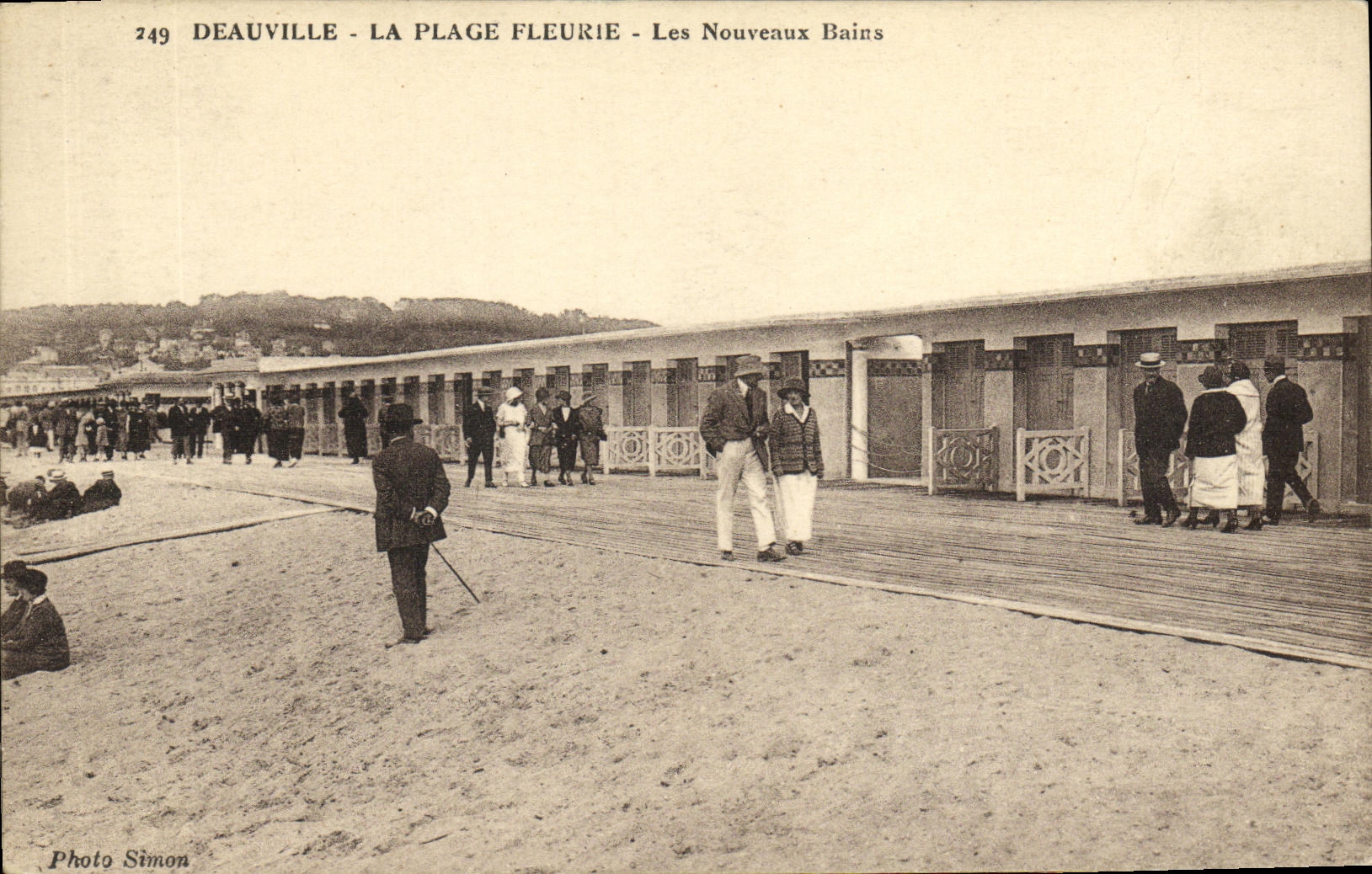 Deauville - La Plage Fleurie - Les Nouveaux Bains — Photo Simon, n°249