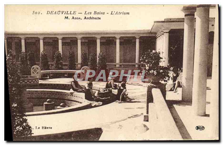Deauville — Les Bains — L'Atrium — M. Adda, Architecte