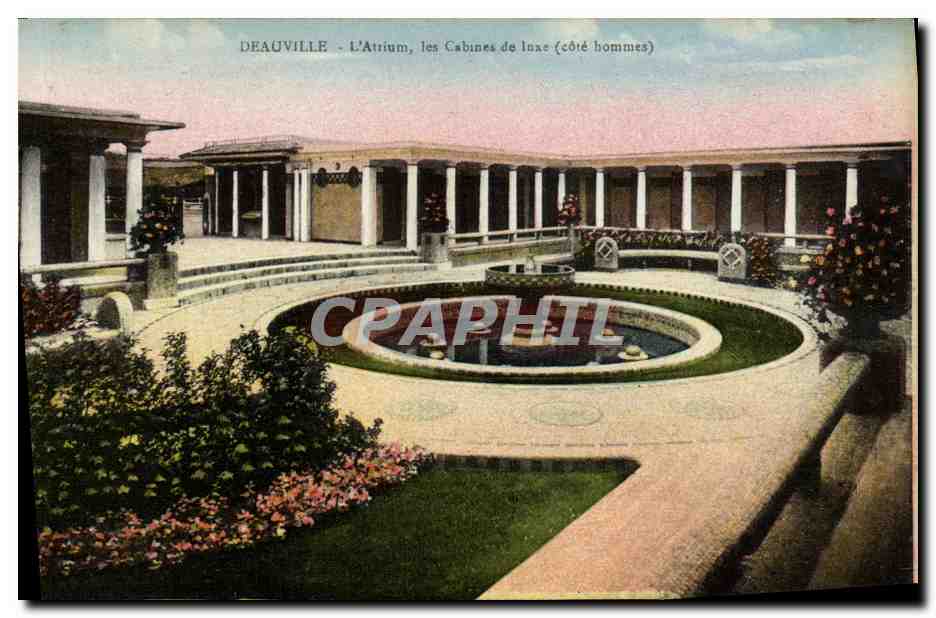 Deauville - L'Atrium, les Cabines de Inxe (côté hommes)