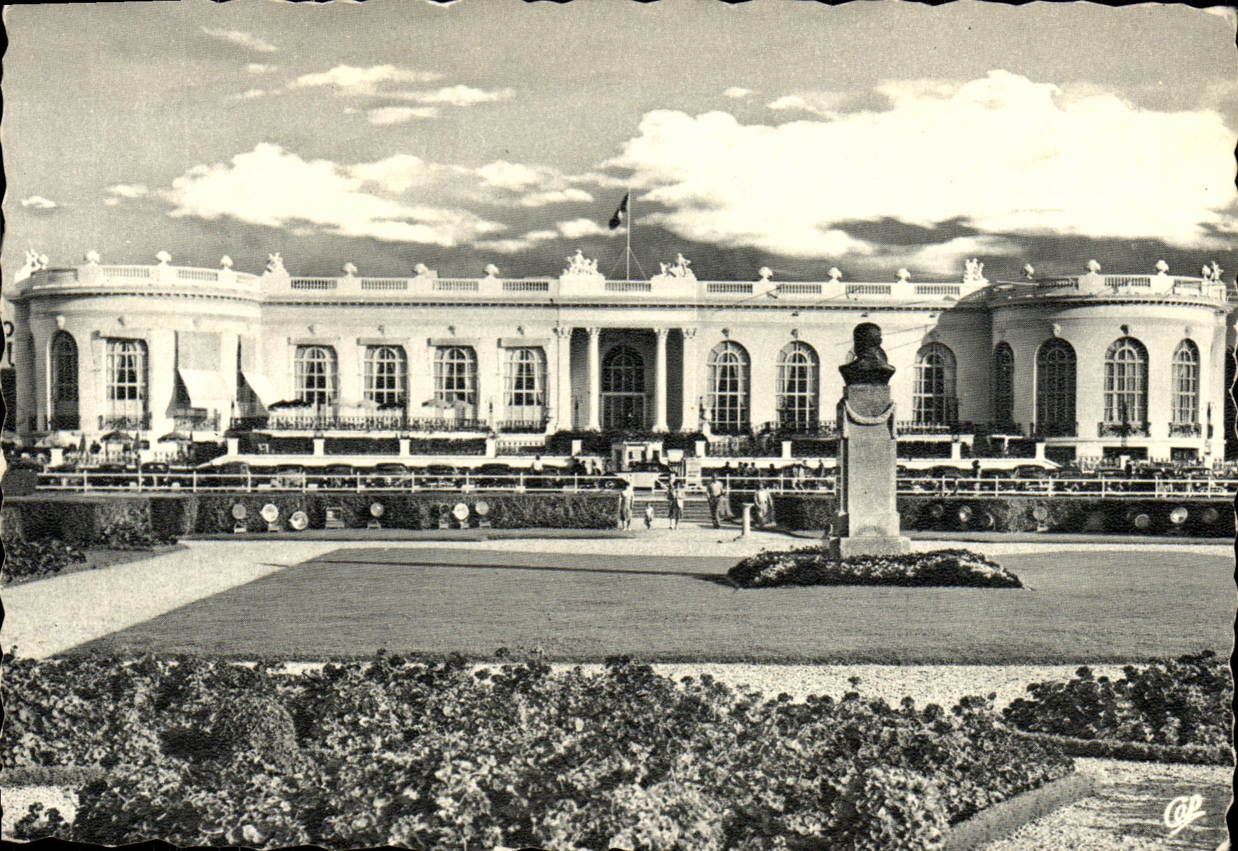 Deauville, the Casino and the Gardens — (G. Wybo, architect) — Cap 119 — Cie des Arts Photomecaniques, Paris