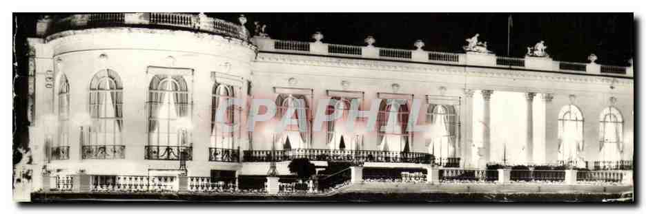 Deauville - Fleurie Beach - The Illuminated Casino — Réal-Photo, n°2213